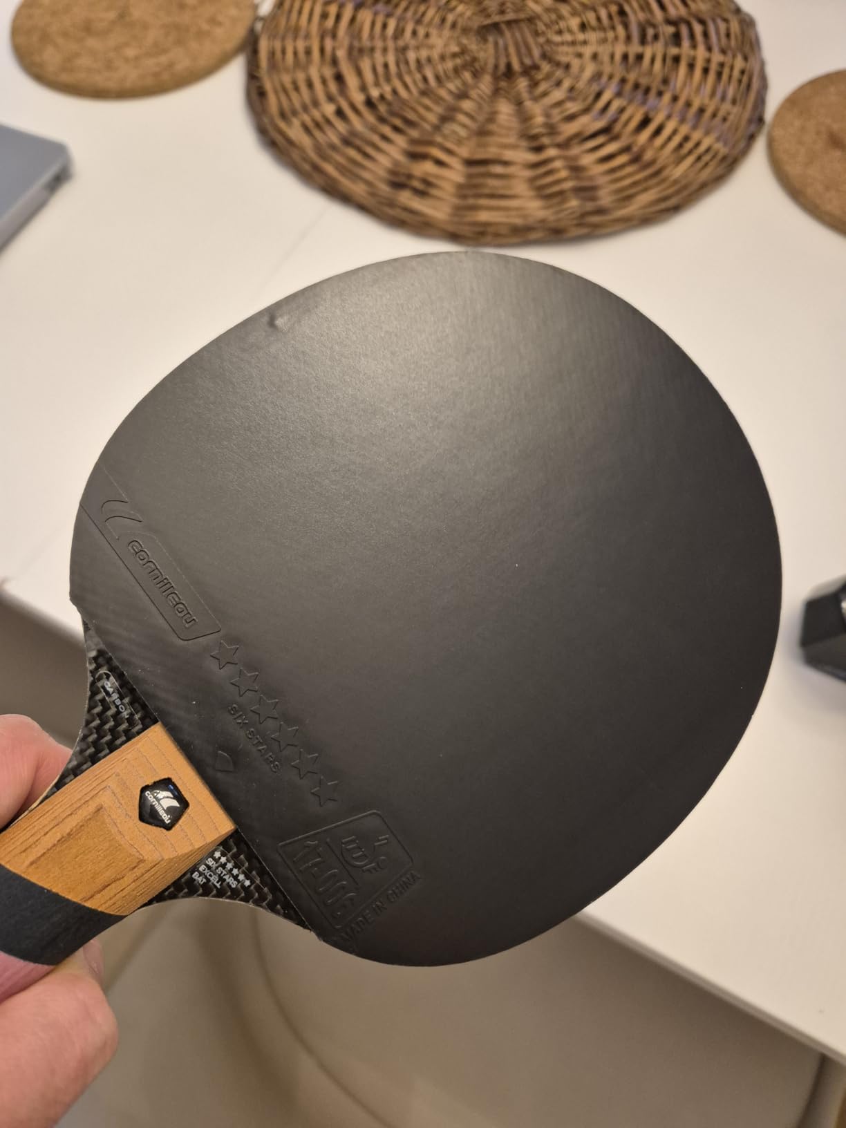 Cornilleau Excell 3000 Carbon Tischtennisschläger konkav offensiv
