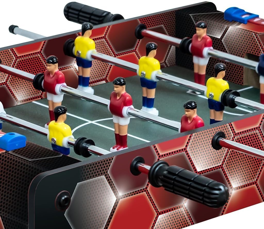 Carromco Bierkistenkicker Mini Tischfussball 2 Bälle