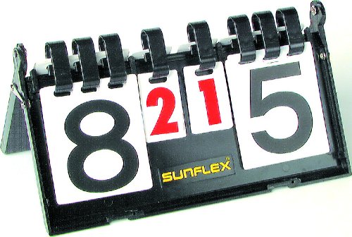 sunflex COLOR COMP Scorer Zählgerät schwarz/weiß