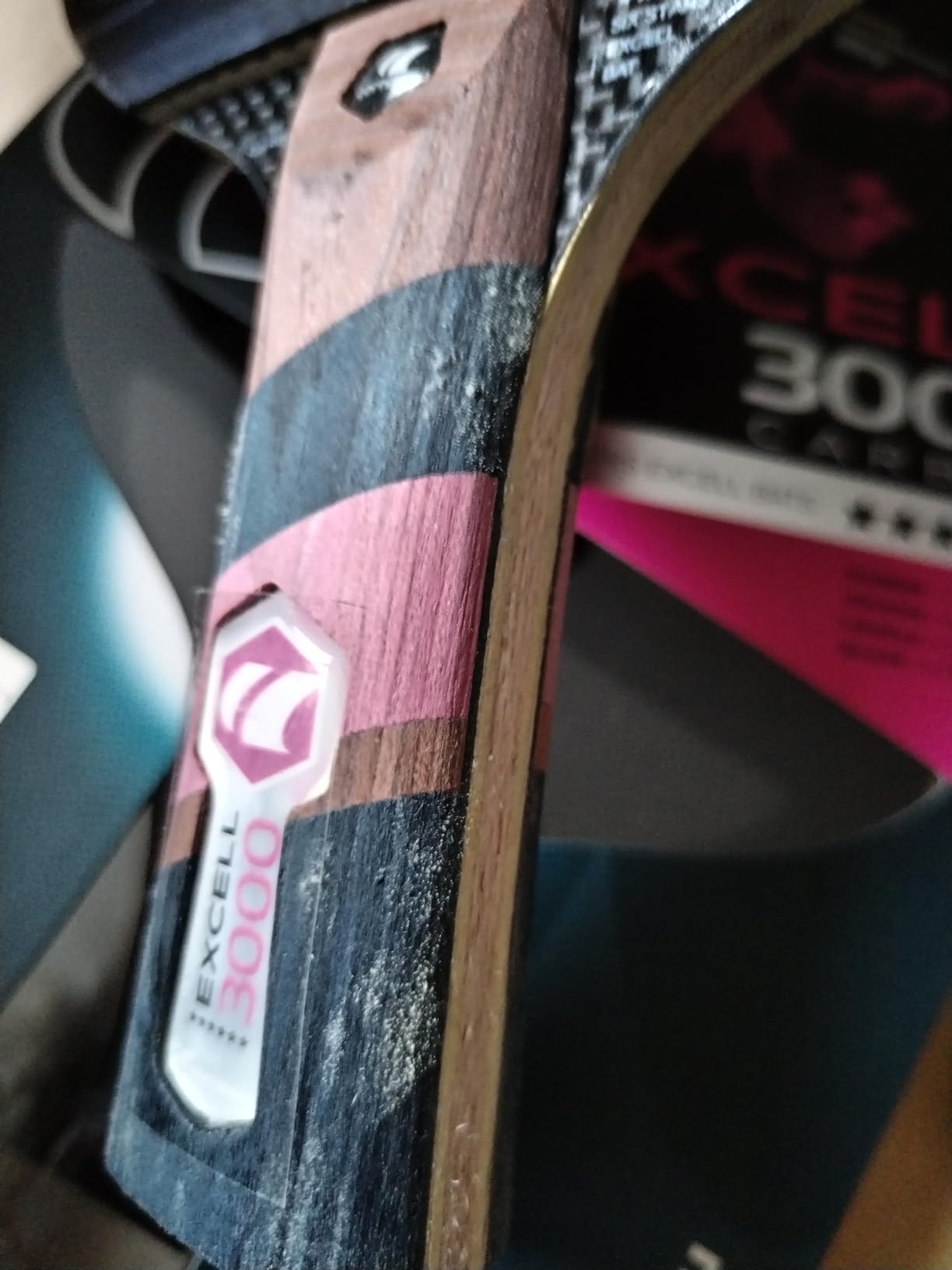 Cornilleau Excell 3000 Carbon Tischtennisschläger konkav offensiv