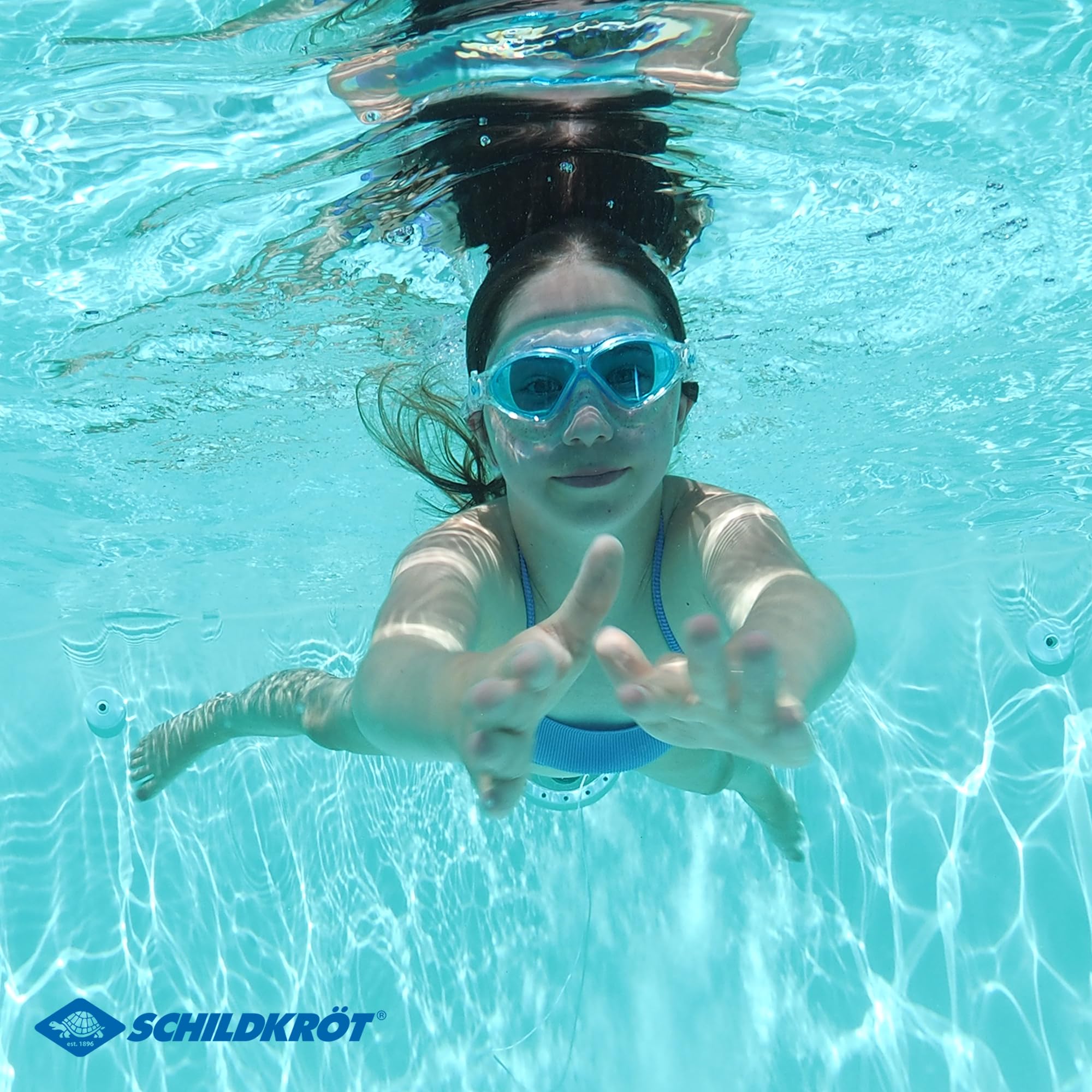 Schildkröt Outdoor Bali 4+ Schwimmbrille Blau Kinder