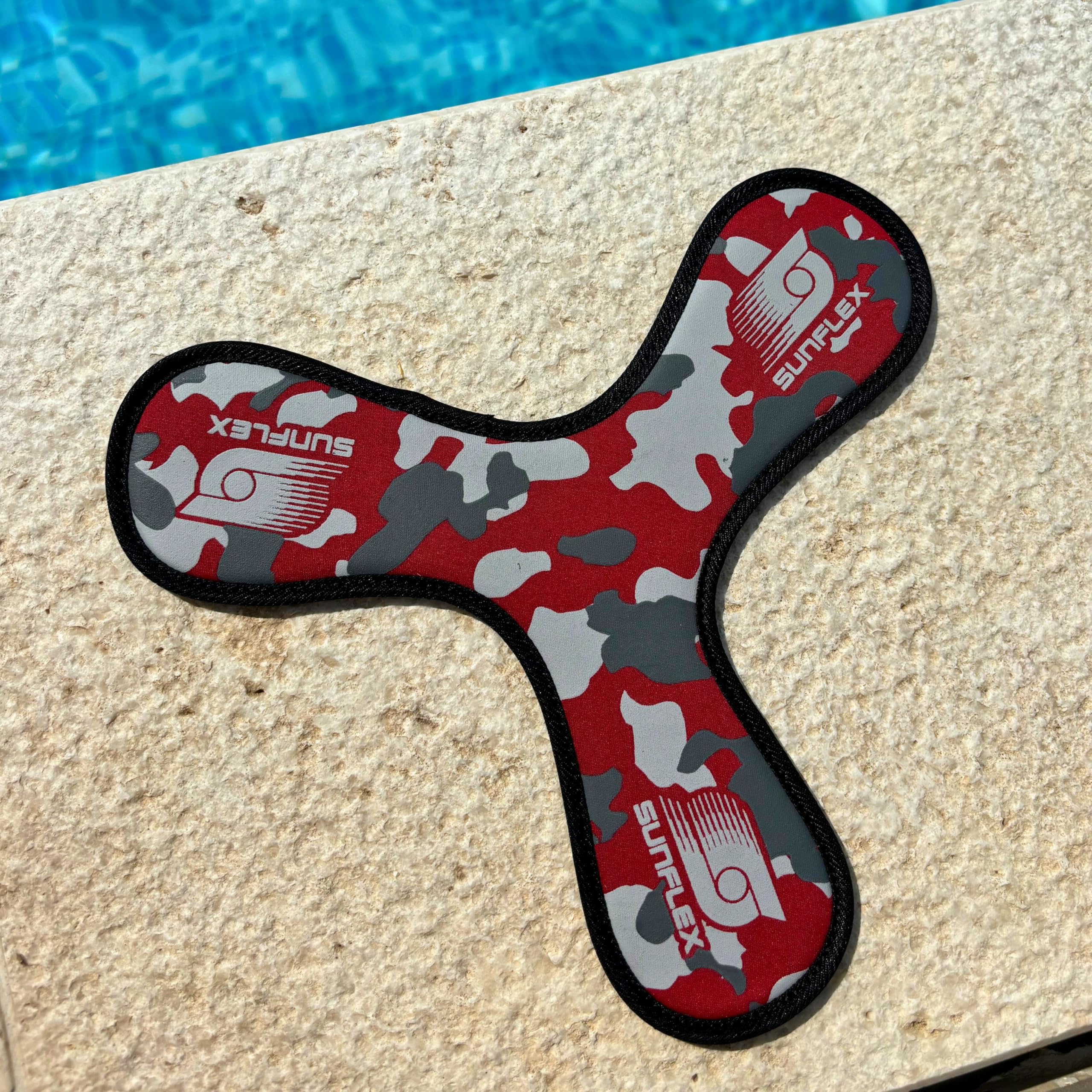 Sunflex Neoremix Cassini Camo Rot Bumerang 27 cm weich