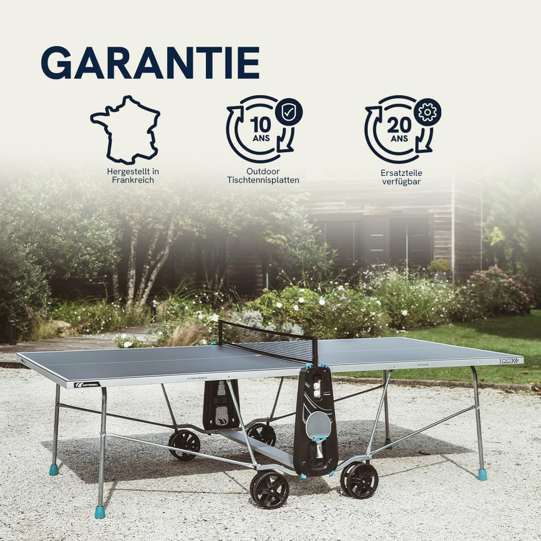 Cornilleau 100X Outdoor Tischtennistisch blau wetterfest