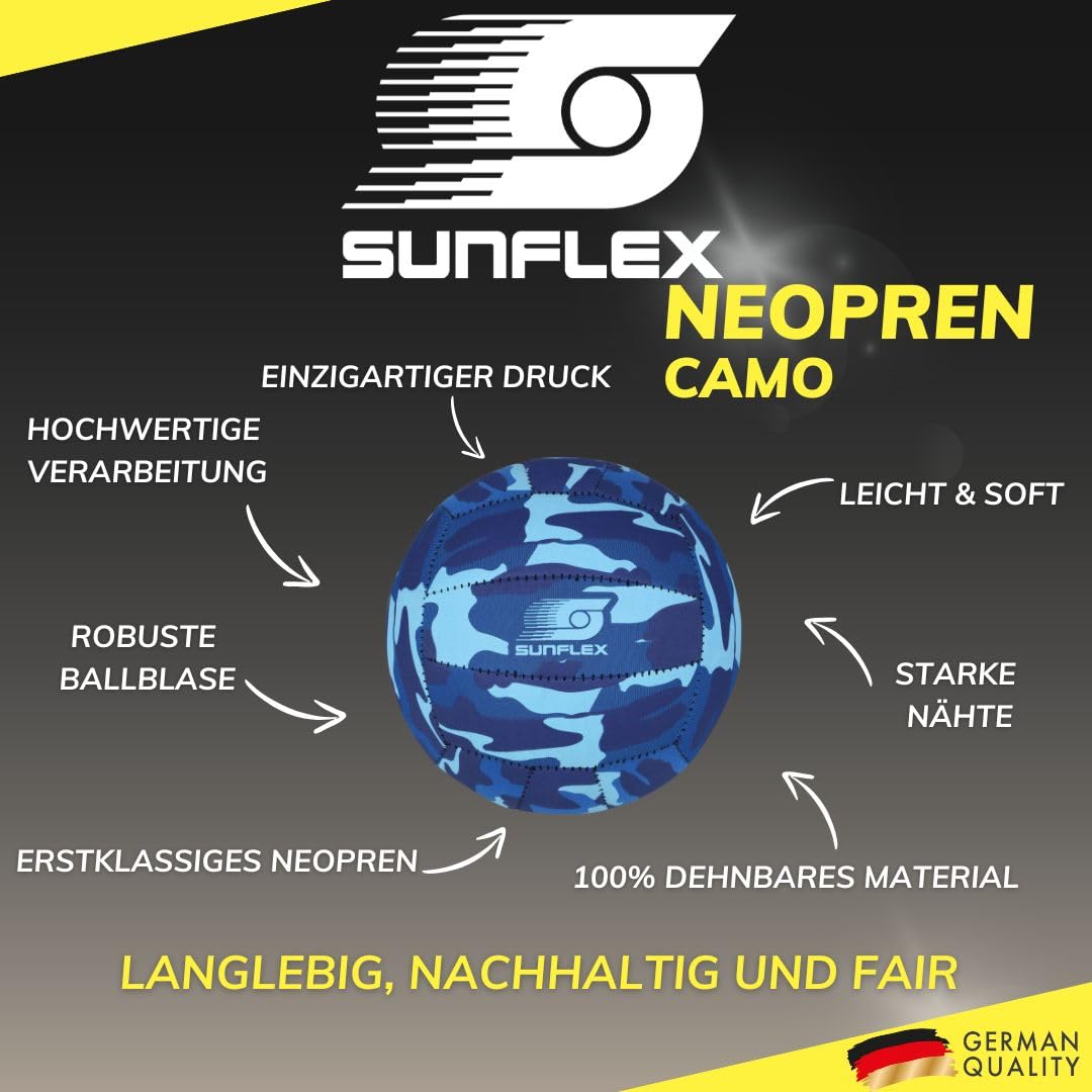 sunflex NEOREMIX Funball Neopren Gr.3 Camo 15 cm