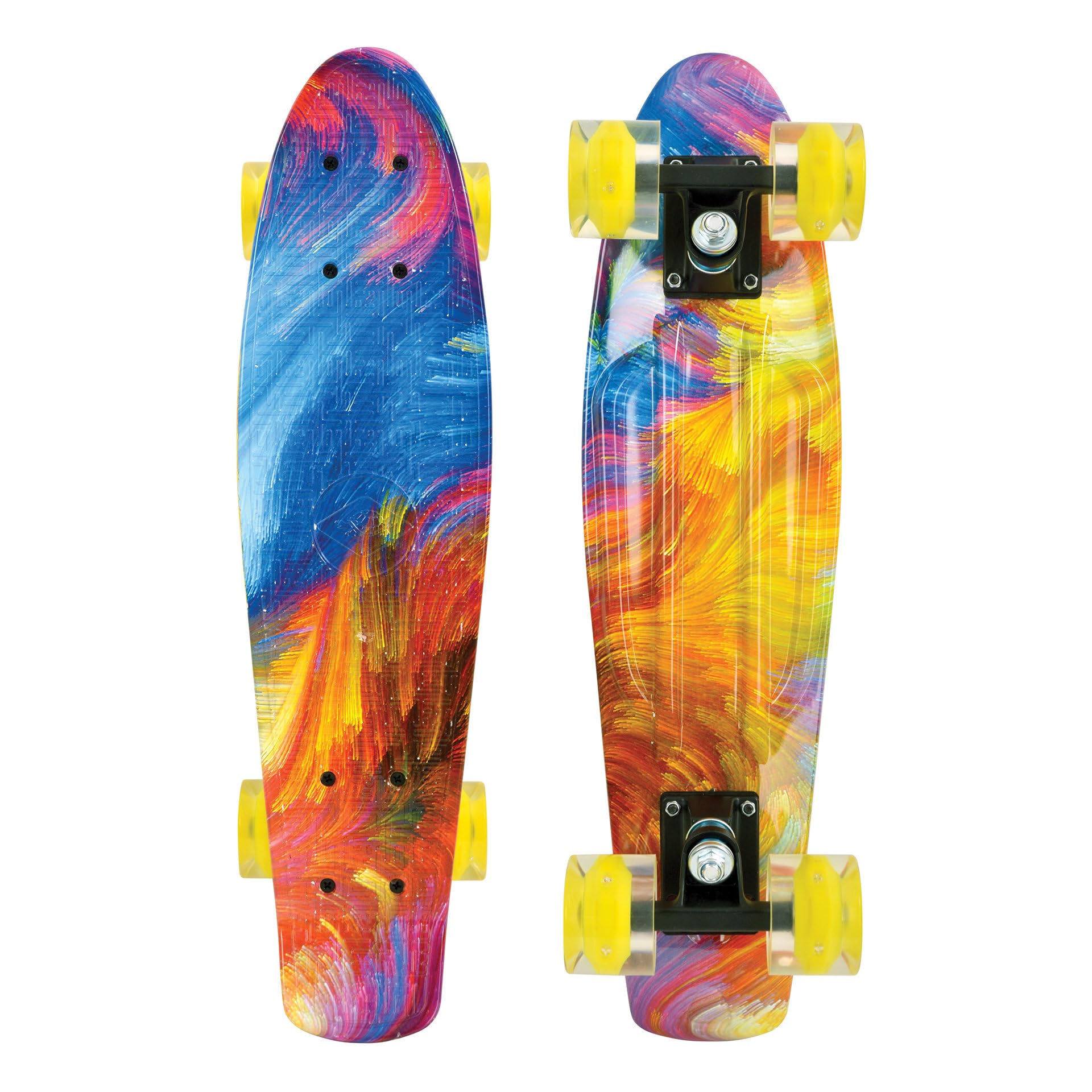 Schildkröt Outdoor Free Spirit Retro Skateboard Camouflage LED