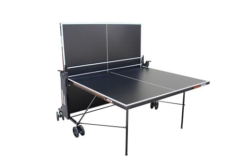 KETTLER Basic Outdoor Tischtennisplatte klappbar Rollen