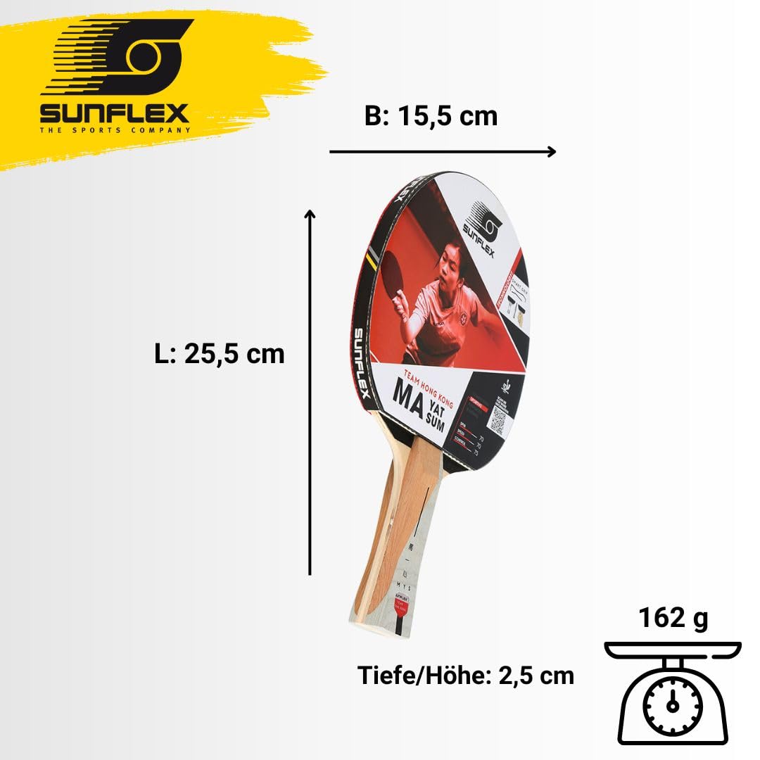 Sunflex Ma Yat Sum Tischtennisschläger Smart Grip ITTF