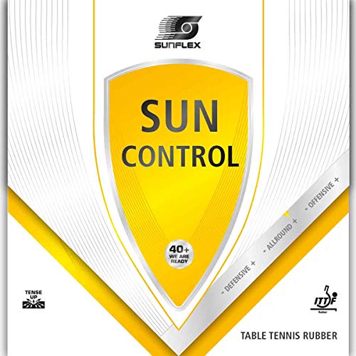 sunflex SUN Control Belag schwarz 1,8mm Wettkampfbelag
