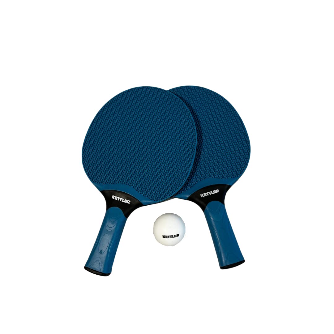 Kettler Match Outdoor Tischtennisschläger-Set mit 6 Bällen