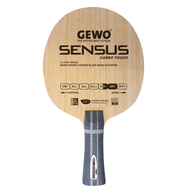 GEWO Sensus Carbo Touch Tischtennisholz offensiv 88g