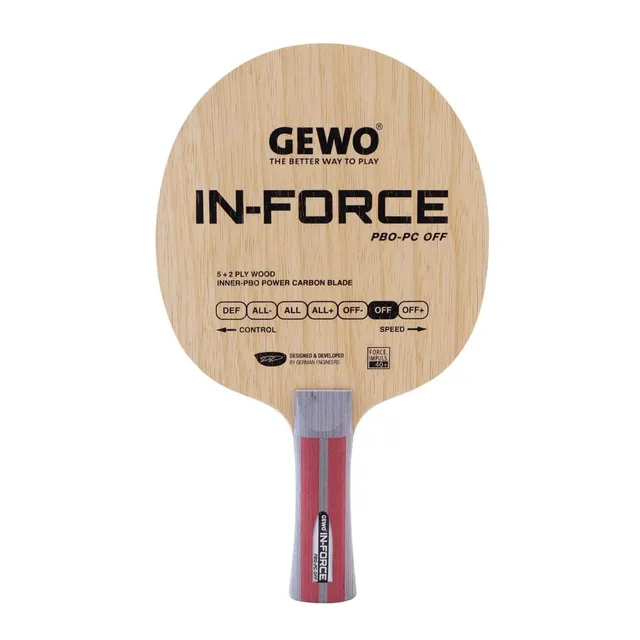GEWO In-Force PBO-PC Off Tischtennisholz 85g weich