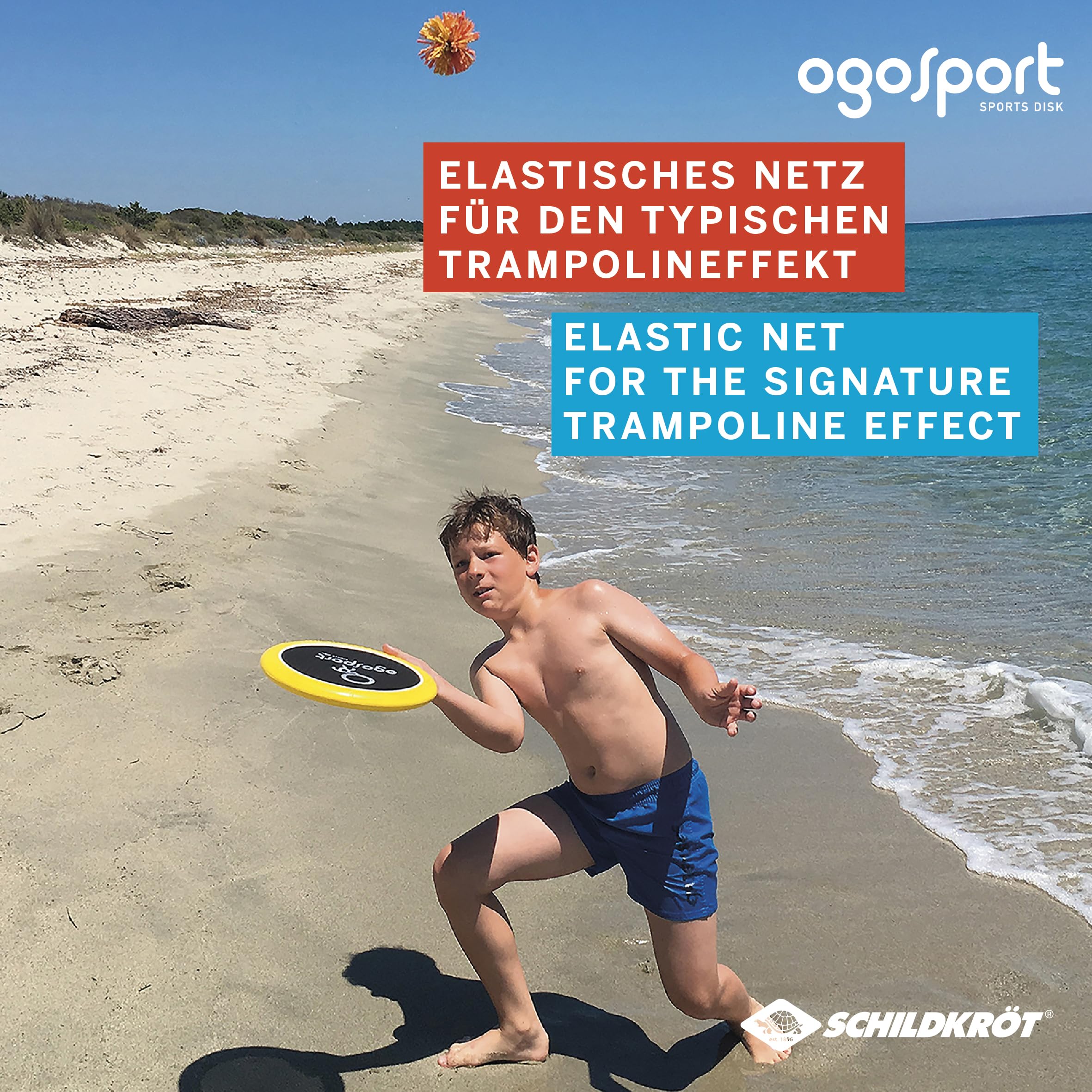 Schildkröt Outdoor Ogo Sport Set Softdiscs Gelb-Rot
