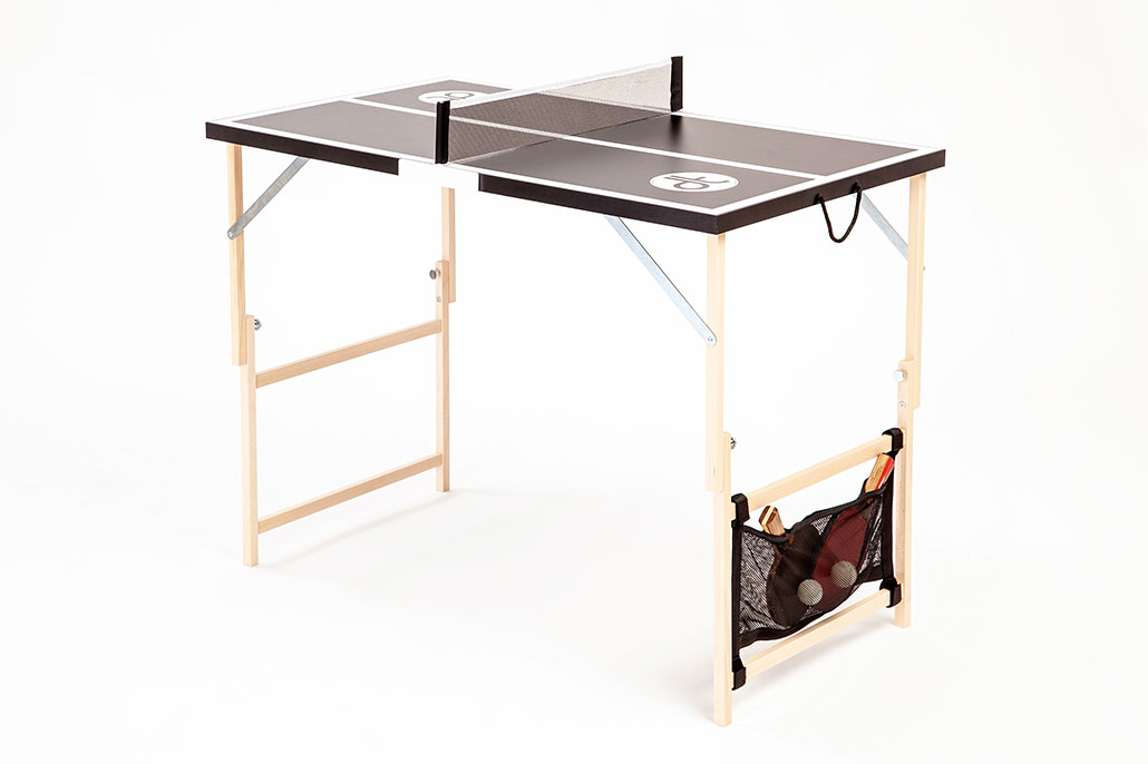 DISH TENNIS Farbige Tische Black Beauty Tischtennistisch schwarz