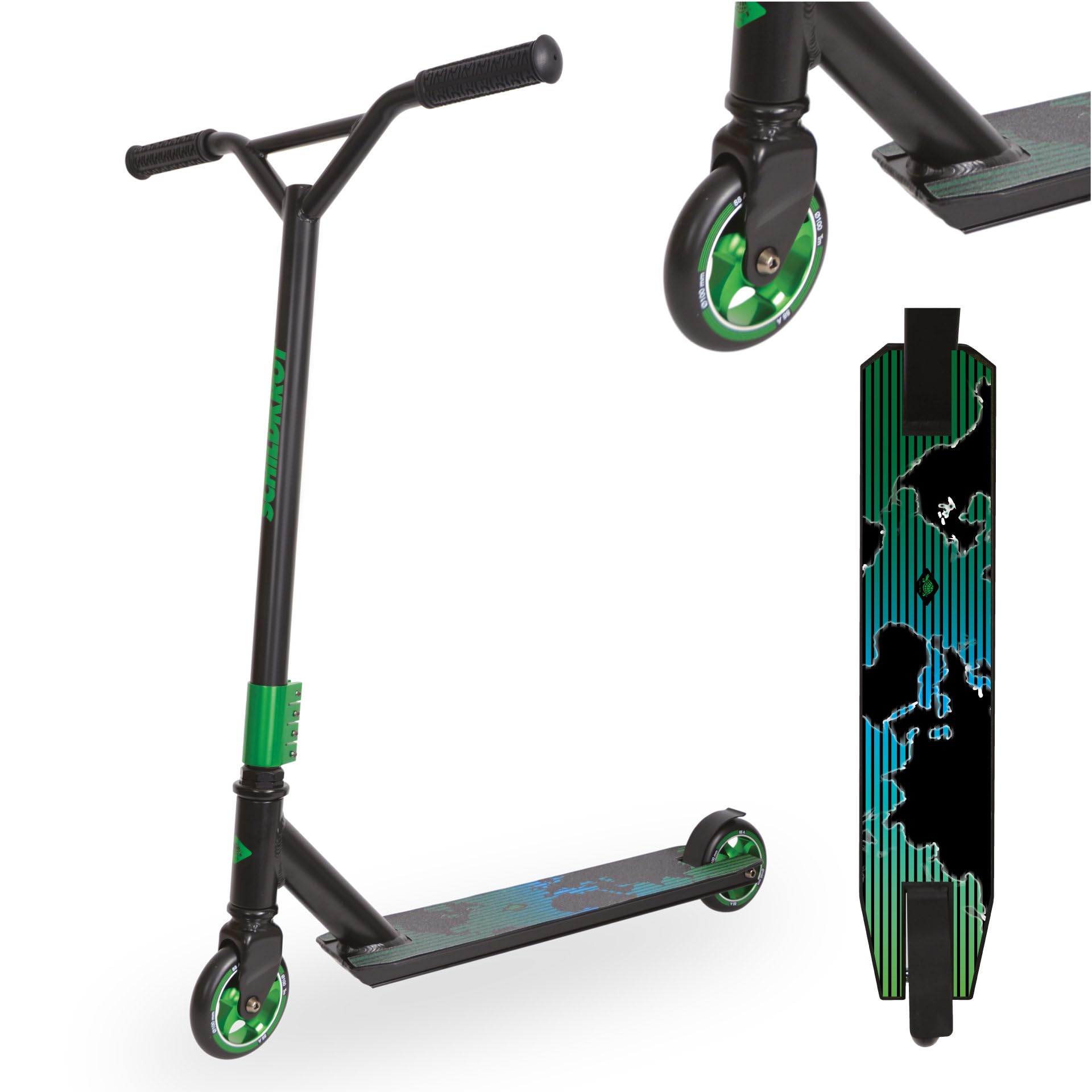 Schildkröt Untwist Stunt Scooter Galaxy 100 mm PU