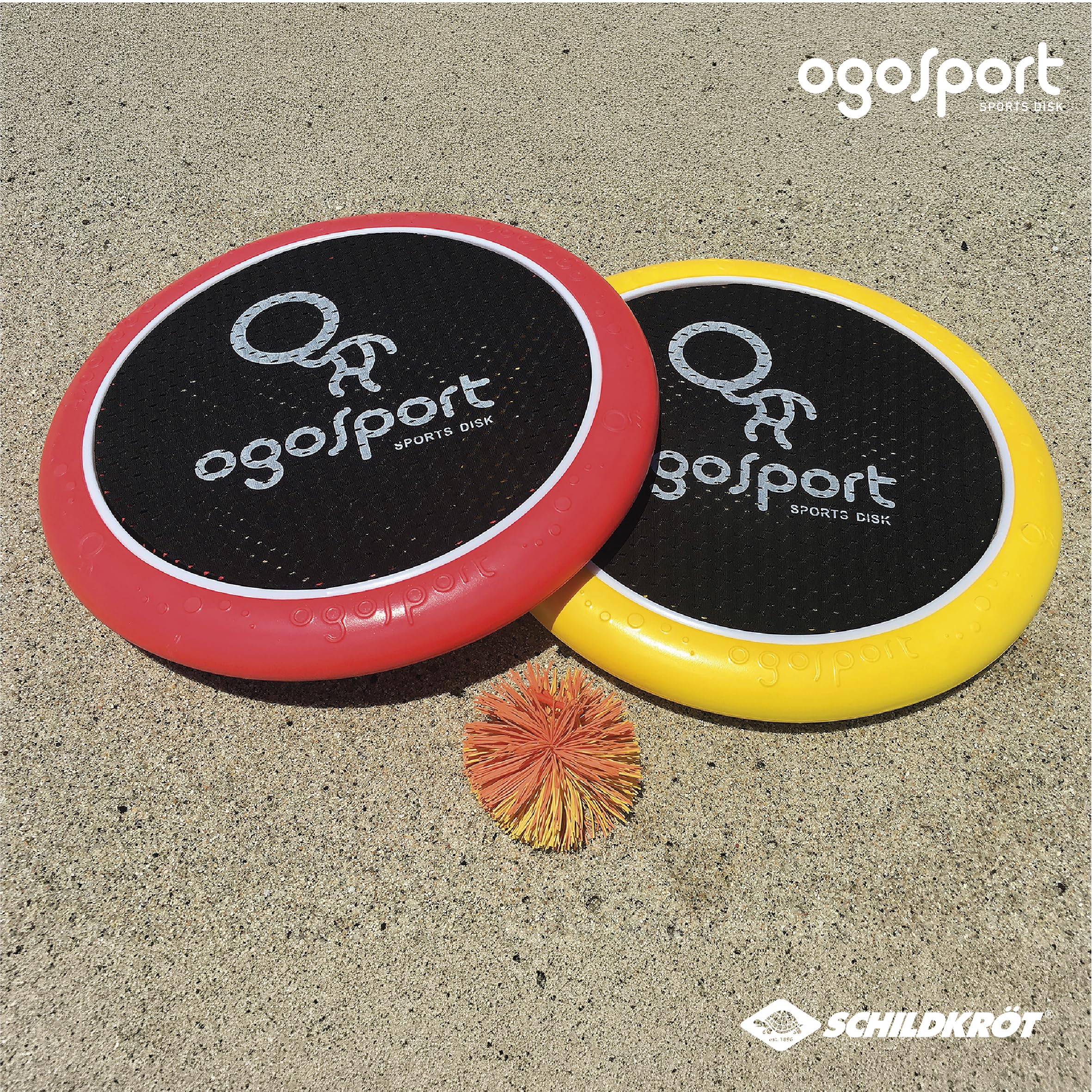 Schildkröt Outdoor Ogo Sport Set Softdiscs Gelb-Rot