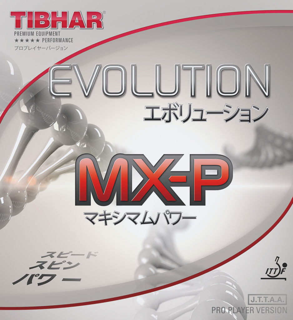 TIBHAR Evolution MX-P Tischtennisbelag rot max Speed