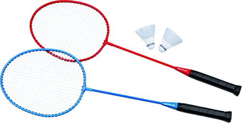 sunflex Neoremix Challenge Badmintonset 2 Schläger Bälle