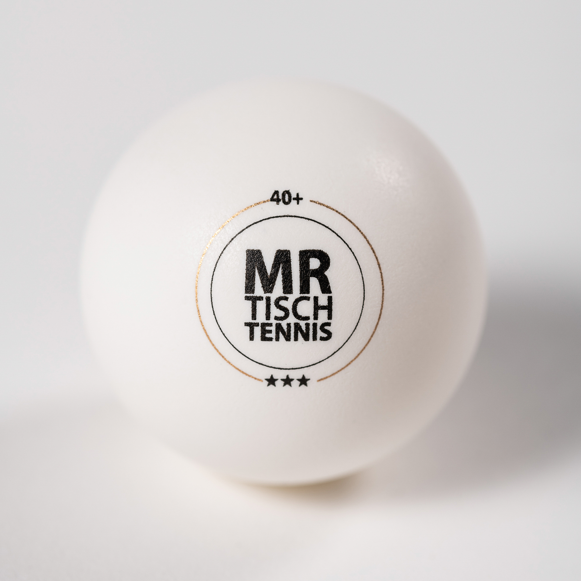 Mr. Tischtennis 3*** P40+ Cell-Free Tischtennisbälle 6 Stück