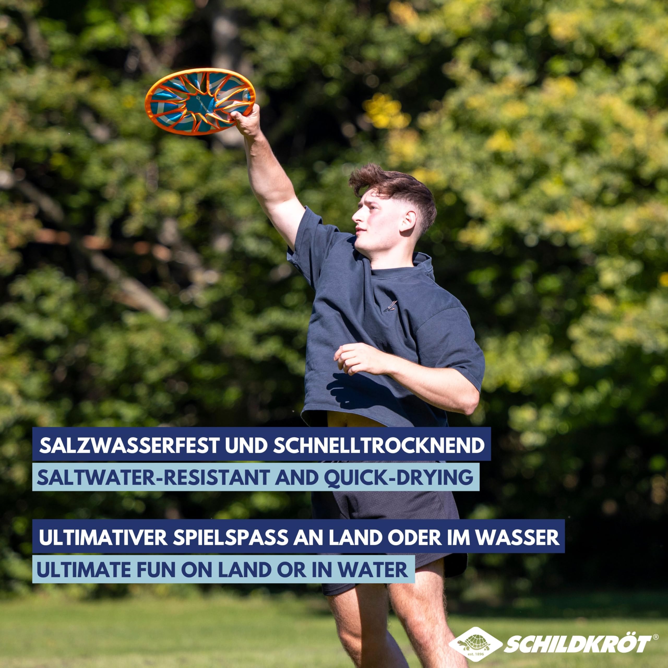 Schildkröt Outdoor Neopren Disc Ø30cm Frisbee weich salzwasserfest