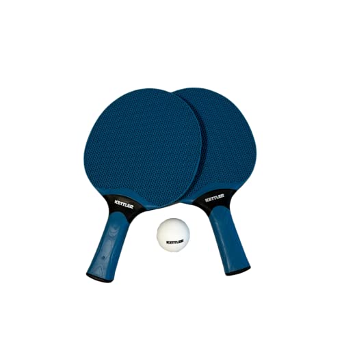 Kettler Match Outdoor Tischtennisschläger-Set mit 6 Bällen