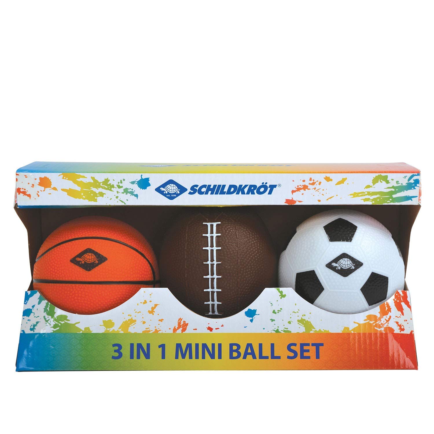 Schildkröt Outdoor 3 in 1 Mini Balls Set Gummi 11 cm