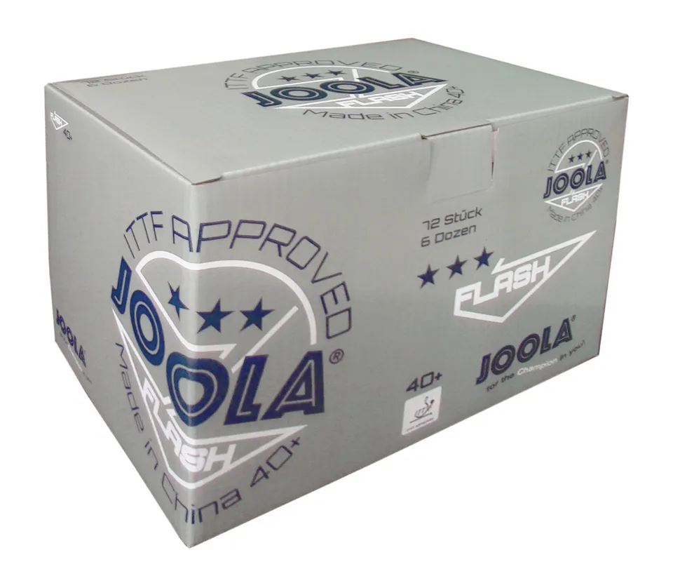Joola Flash 40+ Tischtennisball nahtlos 72er Wettkampf