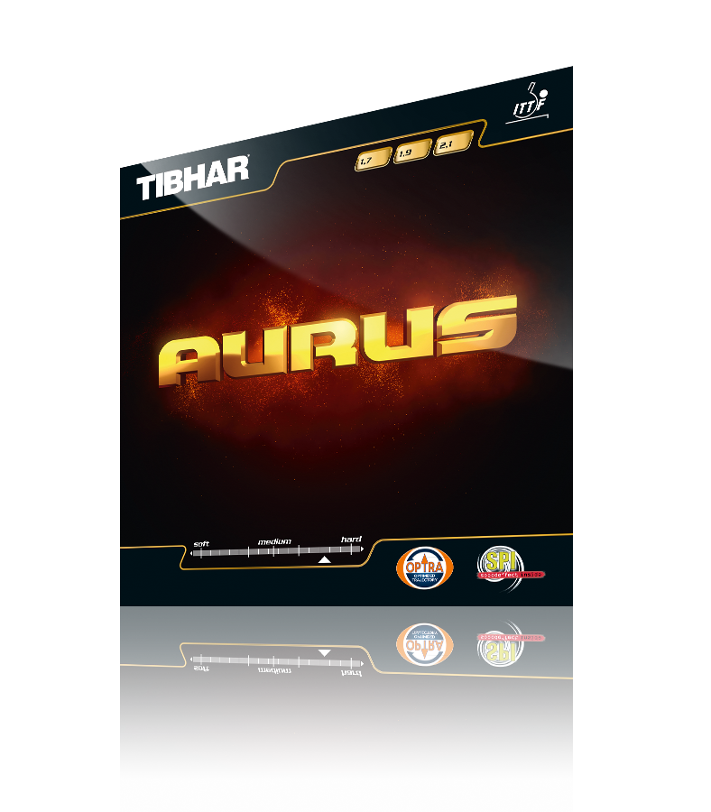 Tibhar Aurus Tischtennisbelag Topspin mit Spin