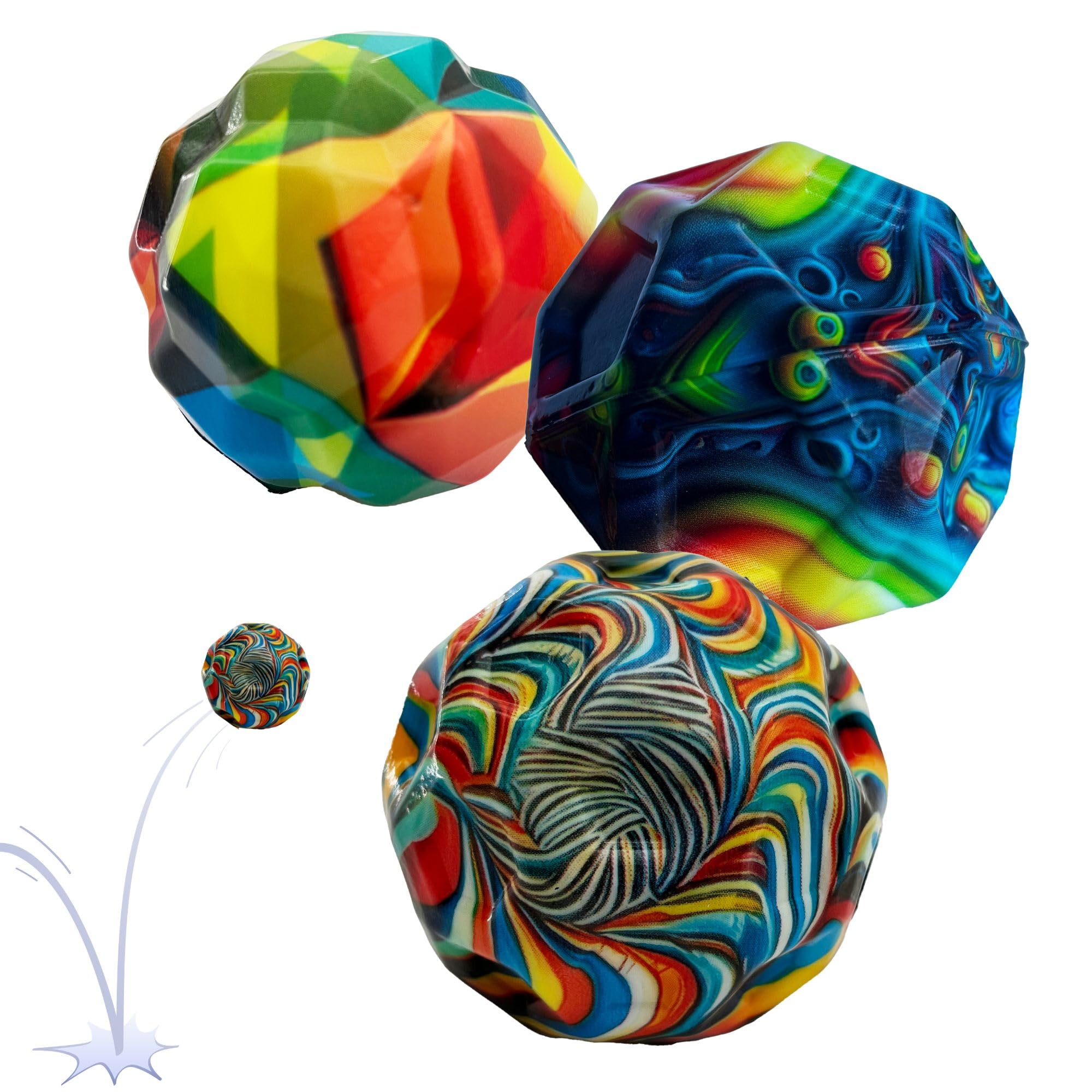 Schildkröt Outdoor High Bounce Balls Flummi 3er Set 6,3cm