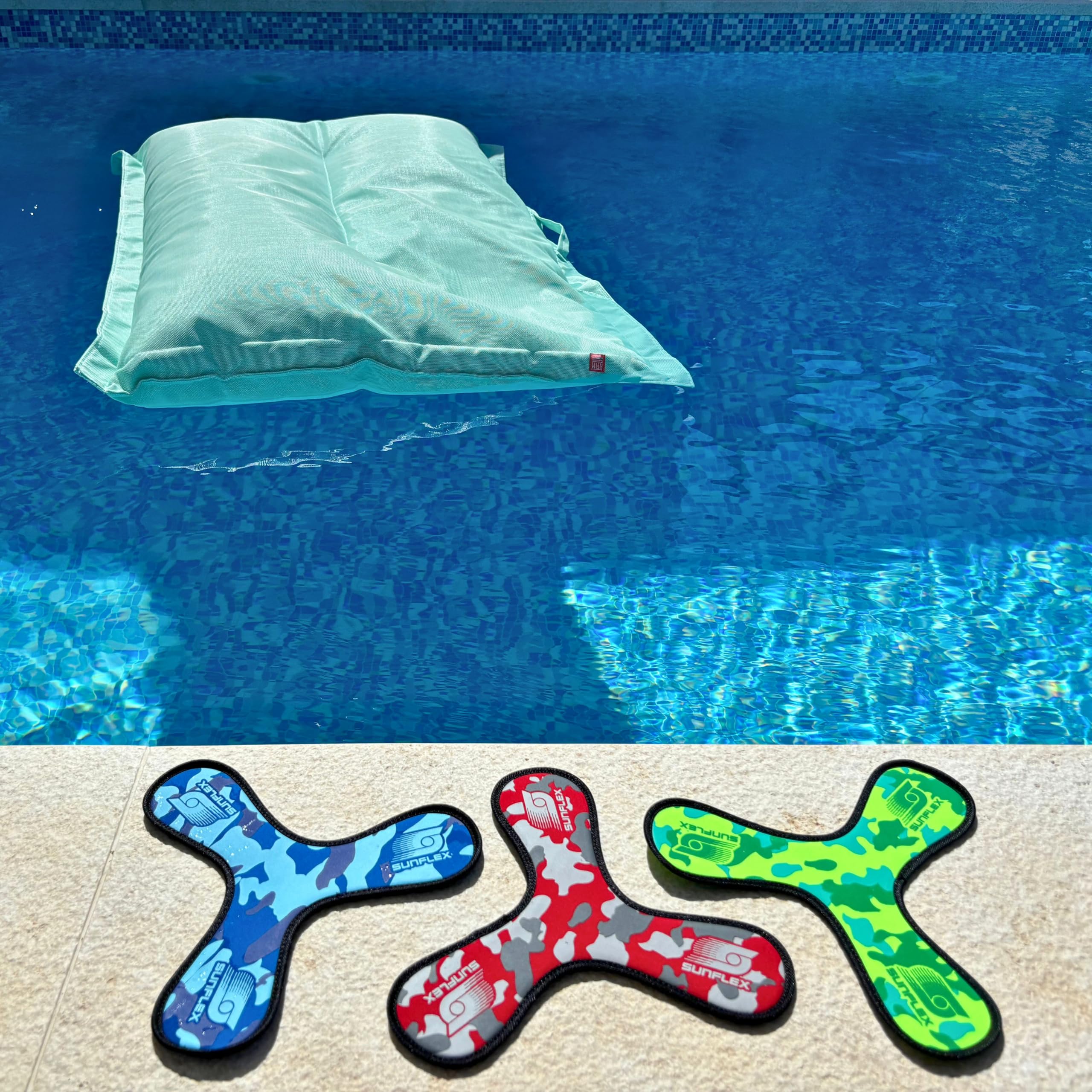Sunflex Neoremix Cassini Camo Rot Bumerang 27 cm weich