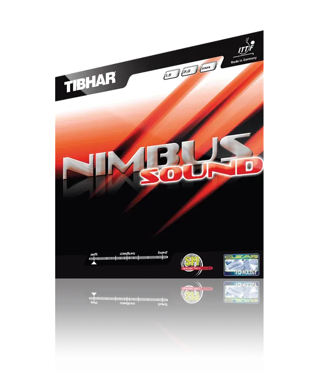 TIBHAR Nimbus Sound Tischtennisbelag weicher Schwamm