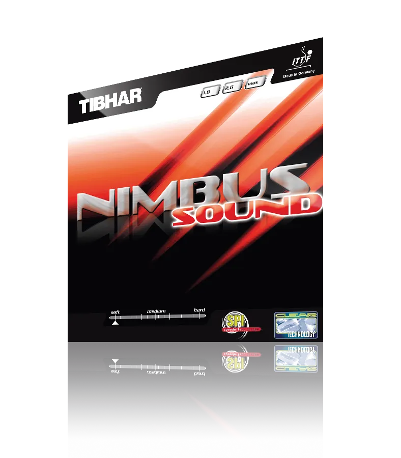 TIBHAR Nimbus Sound Tischtennisbelag weicher Schwamm