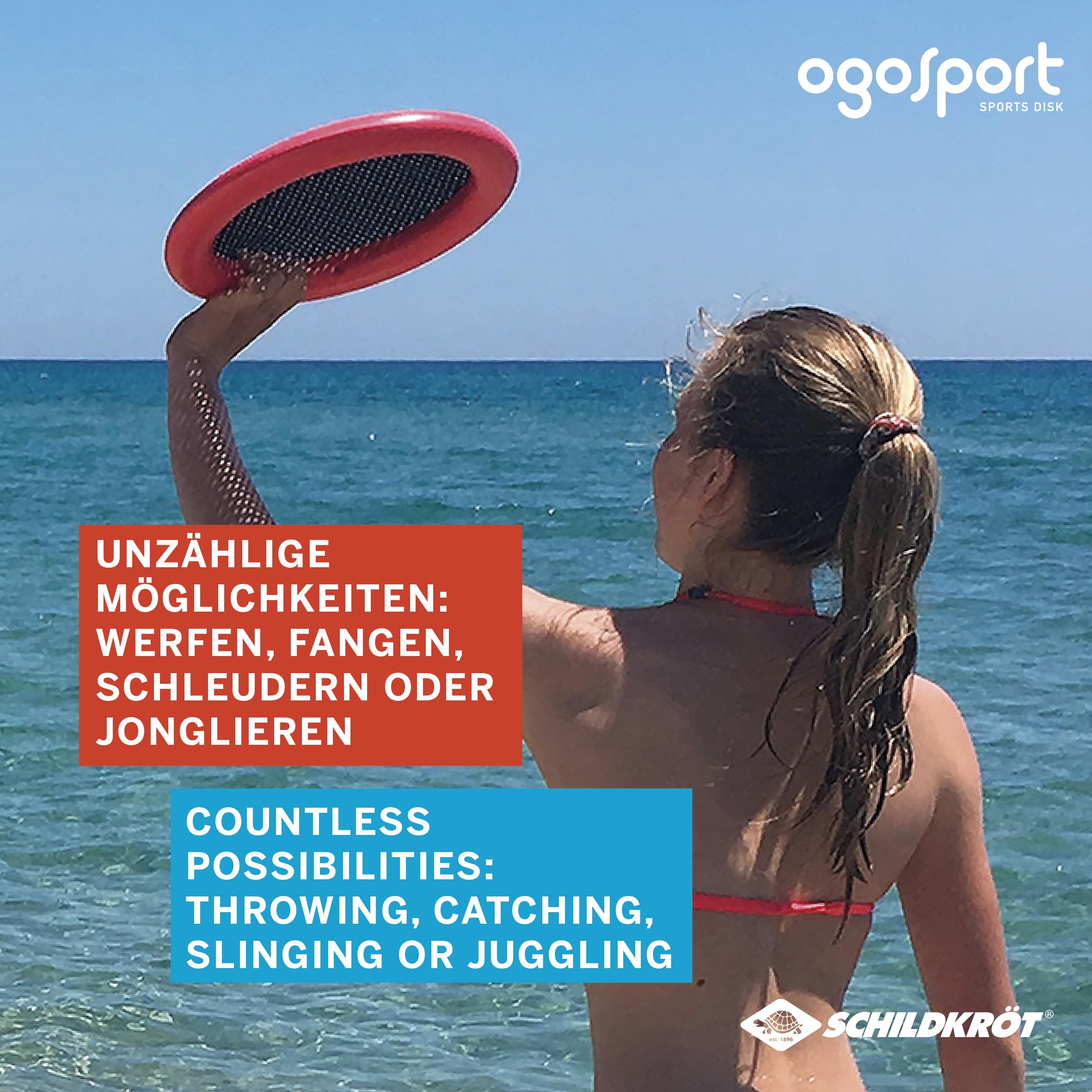 Schildkröt Outdoor Ogo Sport Set Softdiscs Gelb-Rot