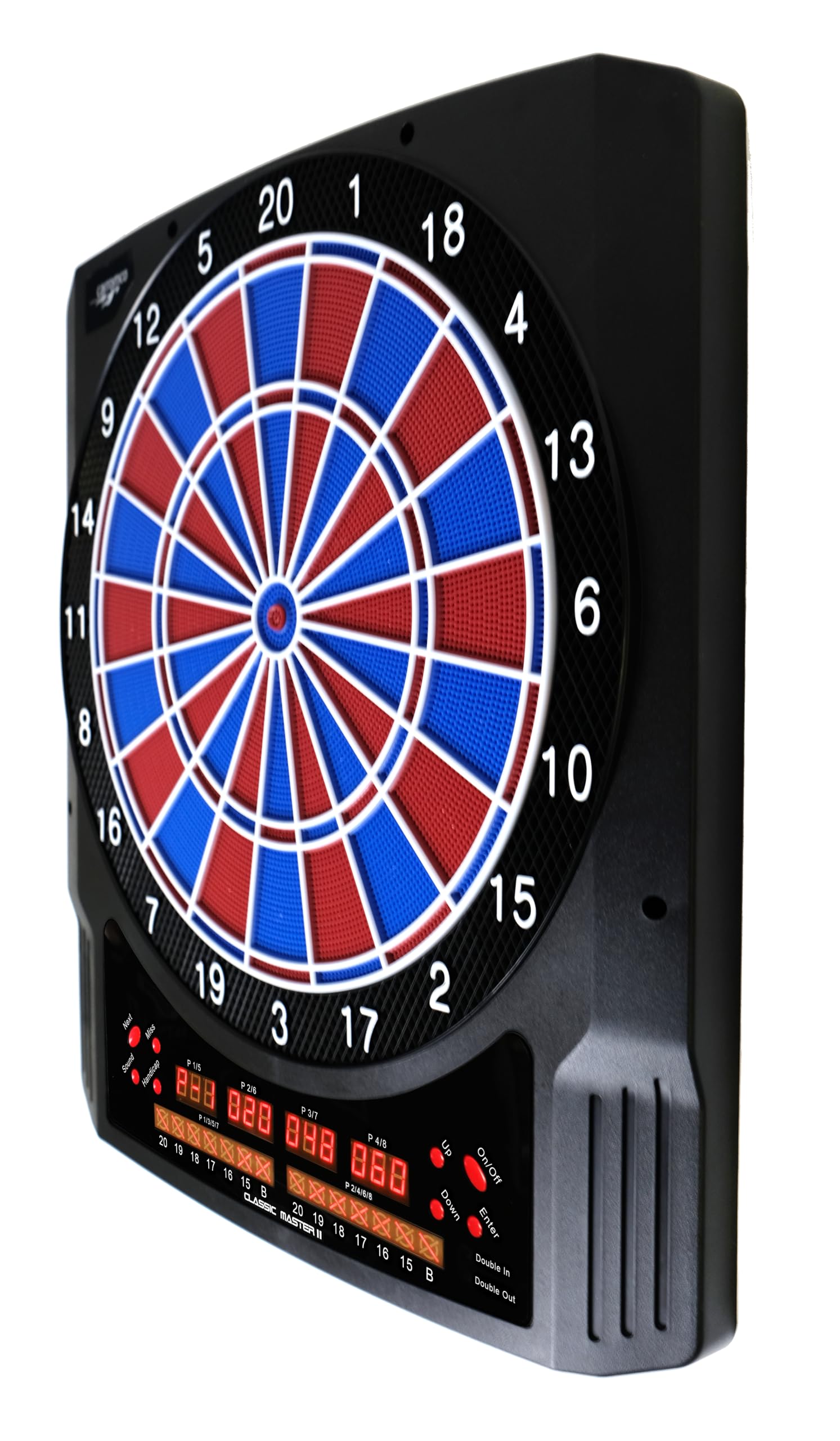 Carromco Classic Master II E-Dartboard 8 Spieler