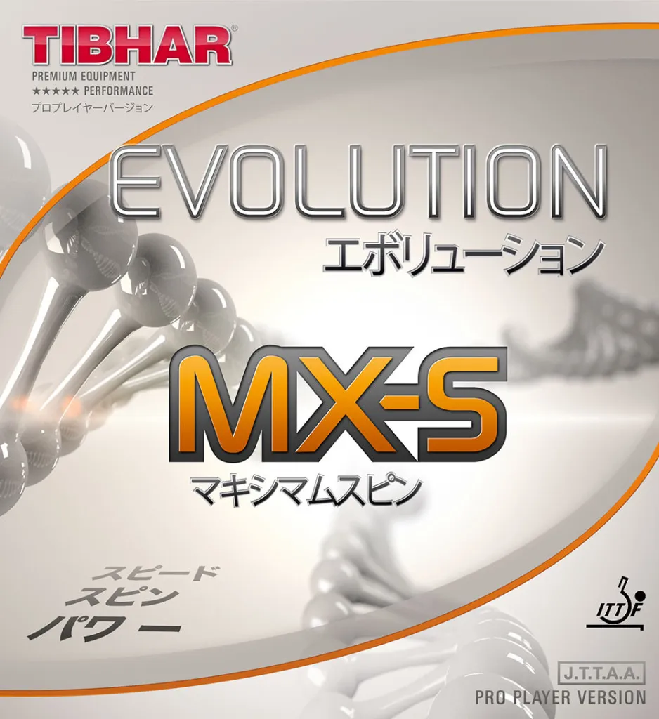 TIBHAR Evolution MX-S Tischtennisbelag Spin dynamisch