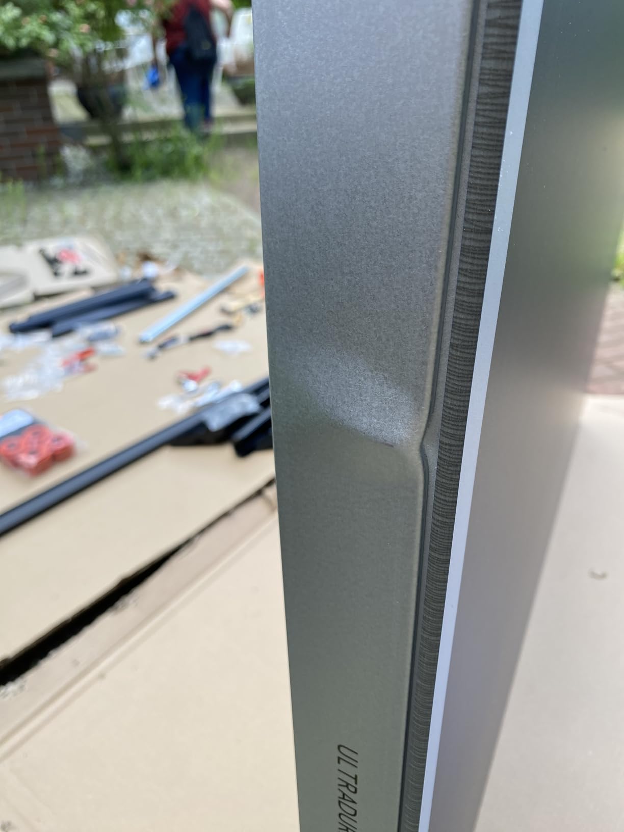 Cornilleau 500X Tischtennisplatte Outdoor Schwarz klappbar