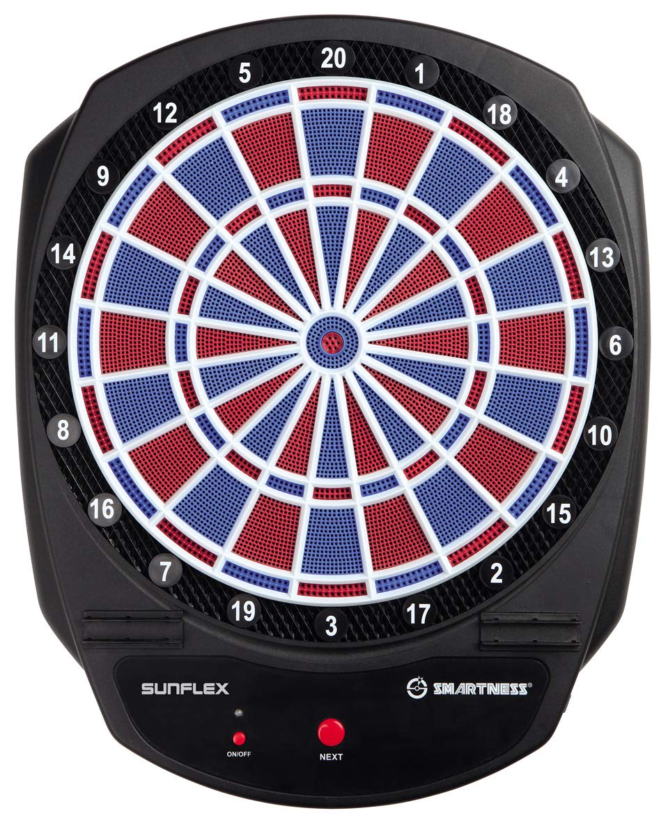 sunflex Smart Tec elektronische Dartscheibe +6 Pfeile Bluetooth
