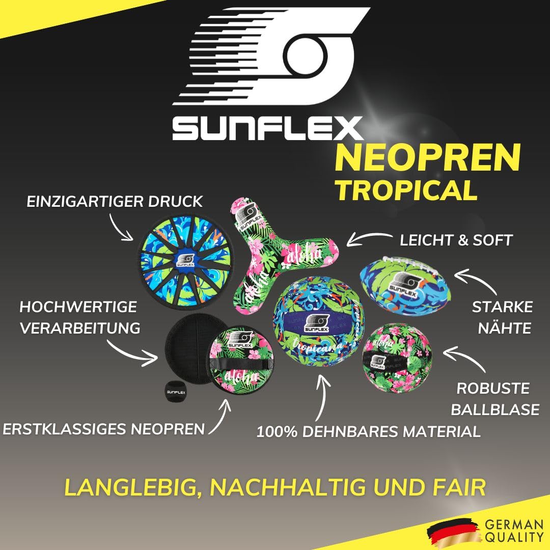 Sunflex Action Pro Venus Tropical Wave Wurfscheibe Neopren