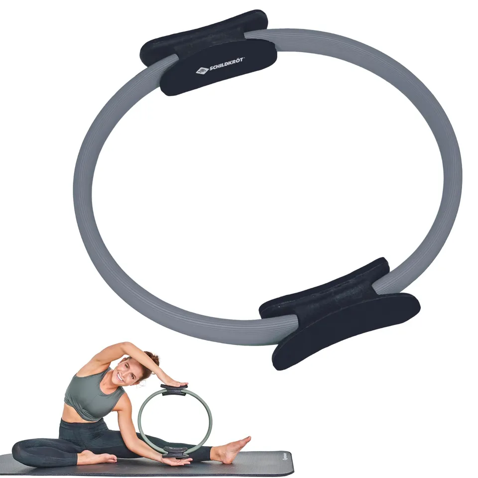 Schildkröt Outdoor Pilates Ring 37 cm Fitnessring grün grau