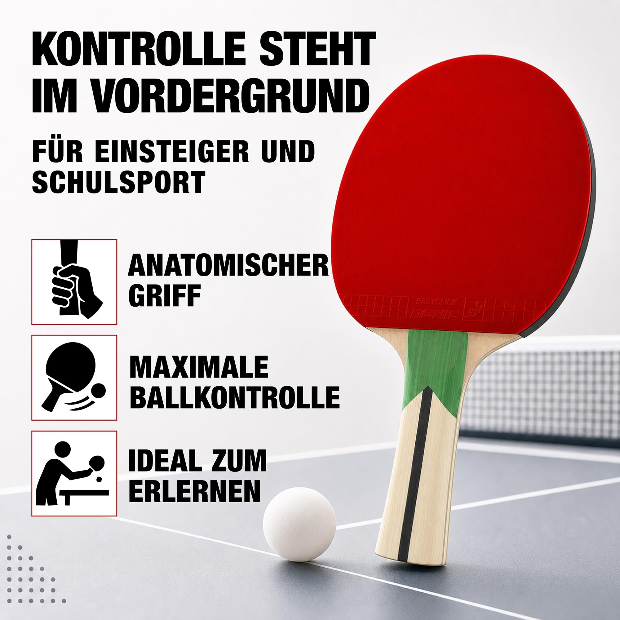 Schildkröt Top Team 400 Tischtennisschläger anatomisch