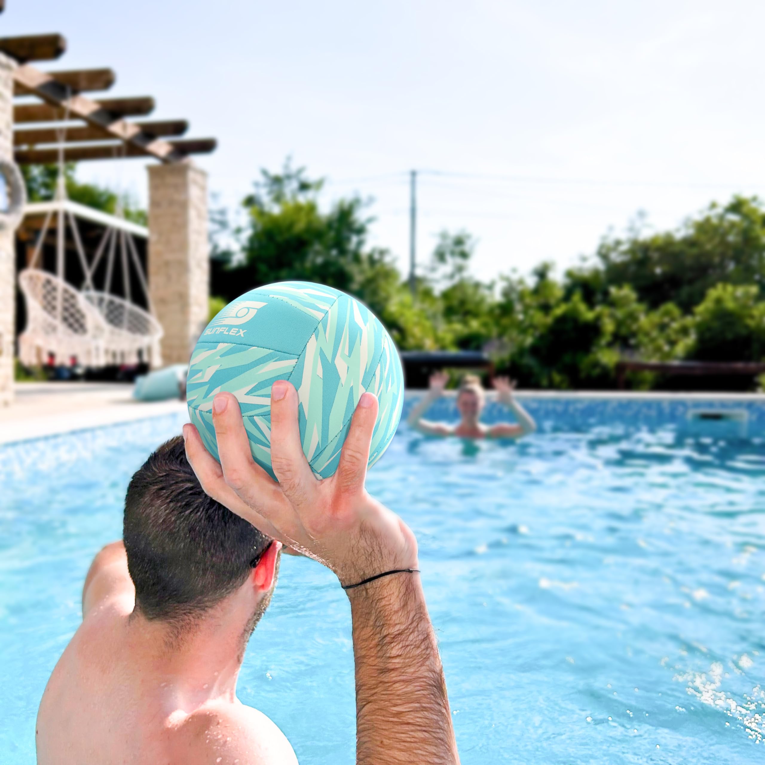 Sunflex NeoGrip Beach- Funball Gr.3 Pastelflow Mint 15 cm