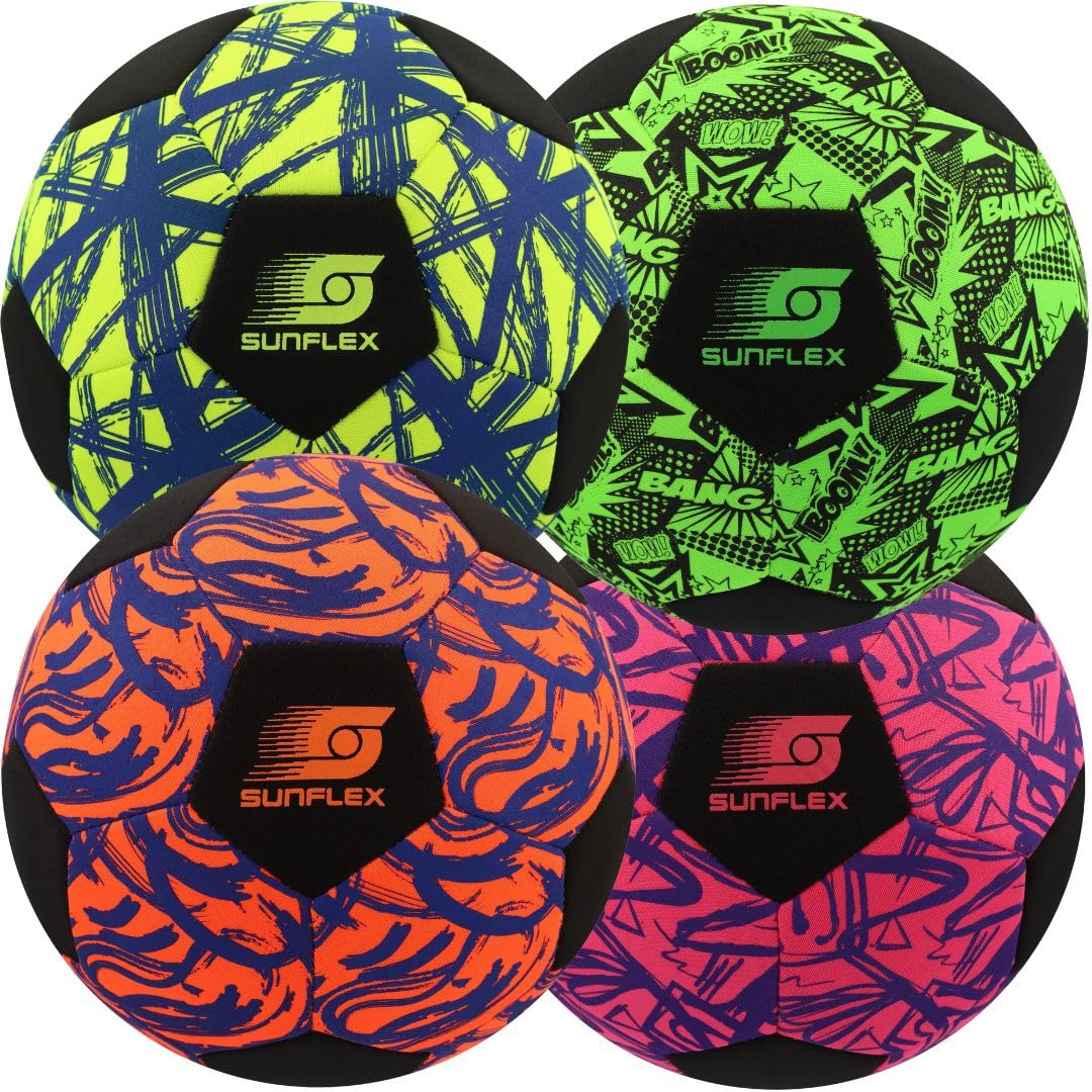 Sunflex Funky Neopren-Fußball orange 20cm wasserfest