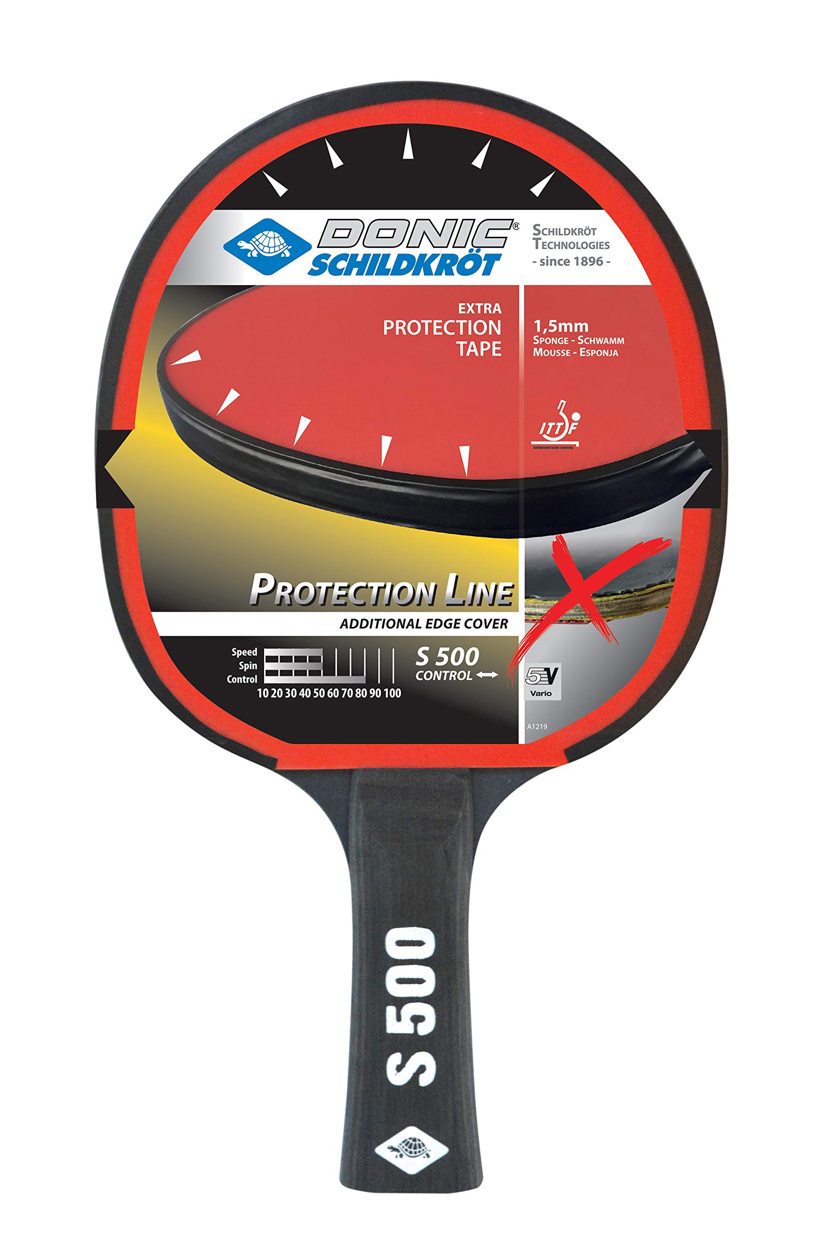 Schildkröt Protection S500 Tischtennisschläger 1,5mm Control