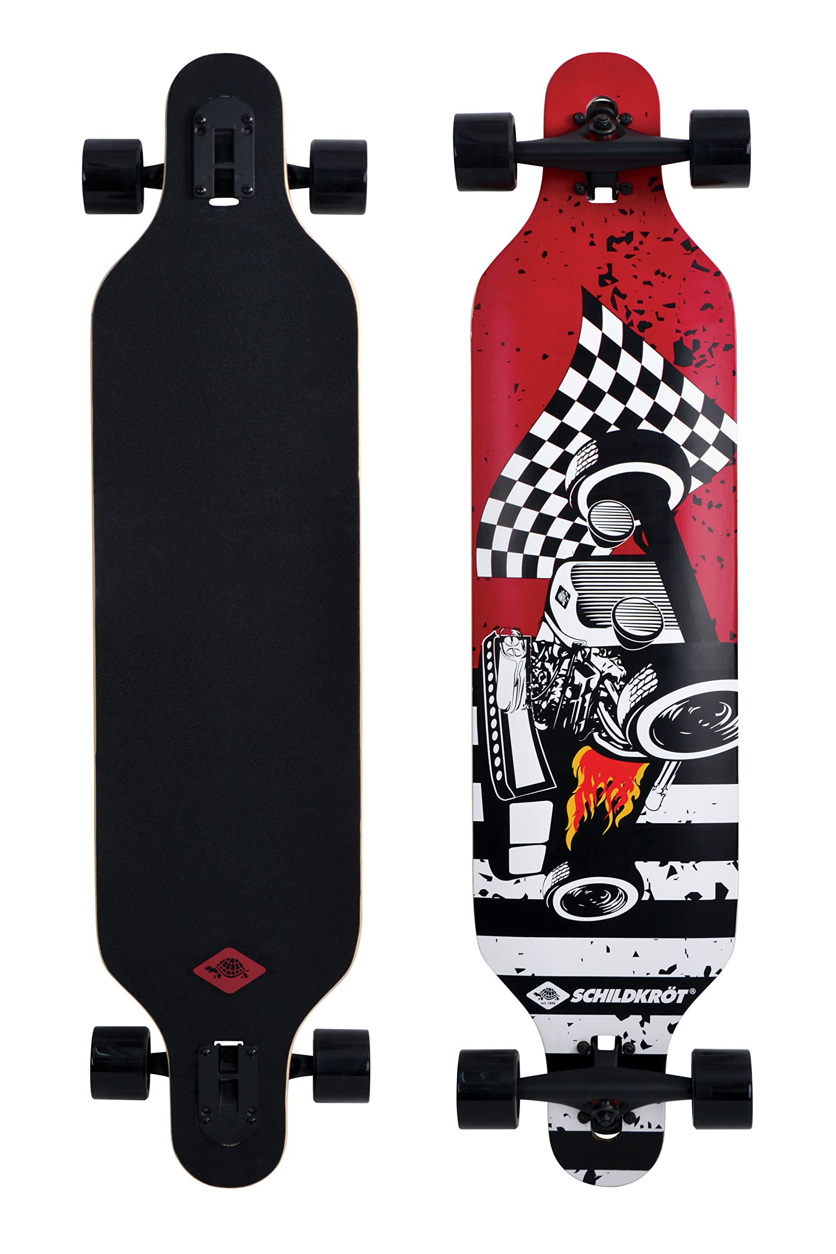 Schildkröt Longboard Freeride 41 Cool Chimp 104cm