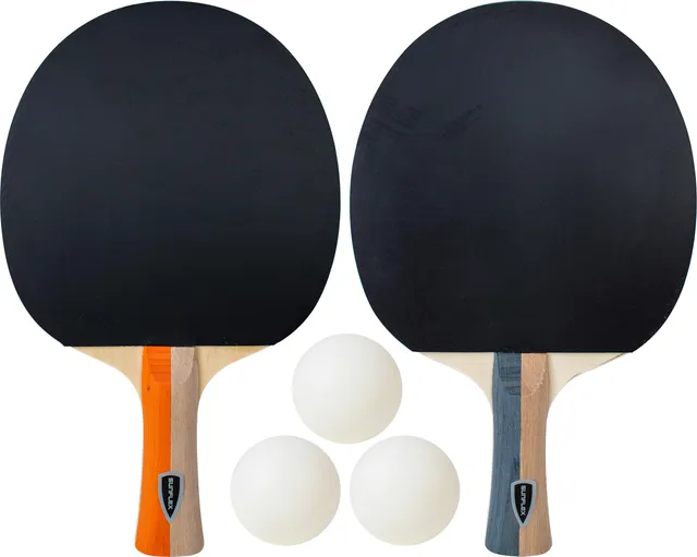 sunflex PRIME Pong Tischtennis-Set 2 Schläger 3 Bälle