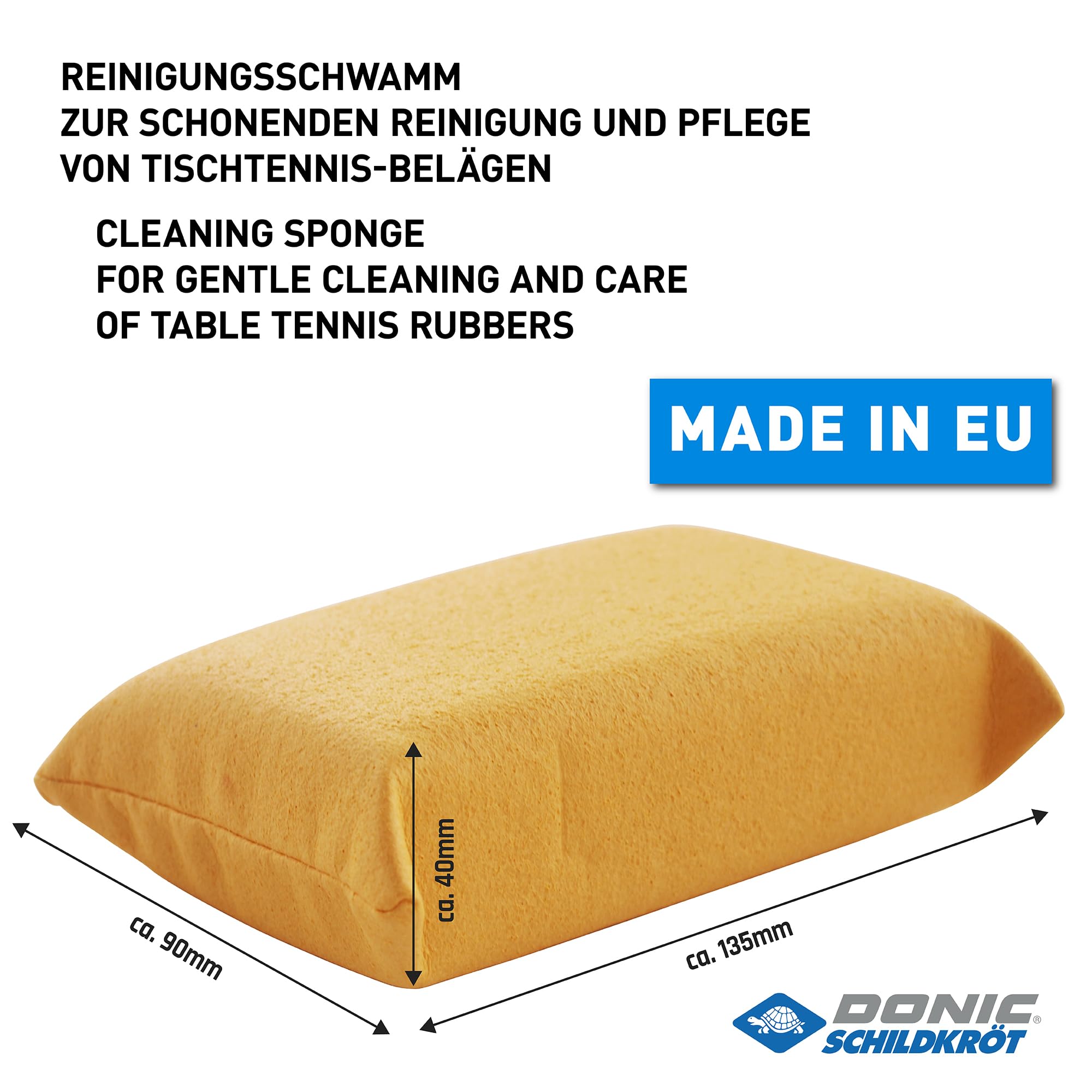 Schildkröt Outdoor Tischtennis Reinigungsschwamm 135mm Pflege