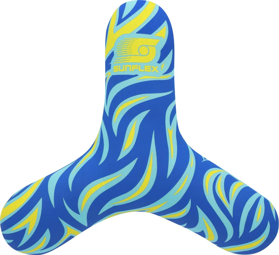 Sunflex Flames Triangle Wurfscheibe Bluefire wasserfest