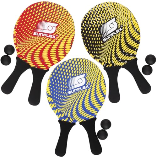 Sunflex Splash Ersatzbälle Gummi Schwarz 2er Set