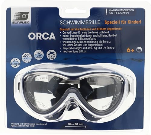 Sunflex Action Pro Orca Schwimmbrille Kinder ab 6 Jahre