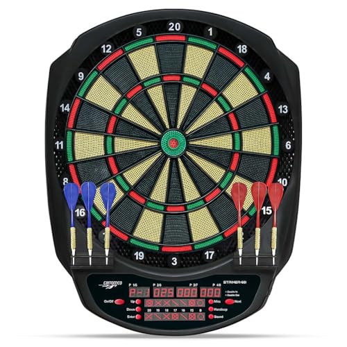 Carromco Striker-601 E-Dartscheibe 8 Spieler Cricket