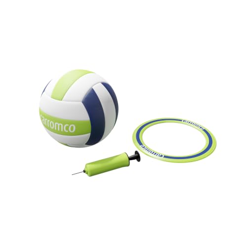 Carromco Beach Set Pro Volleyball Frisbee-Ring mit Pumpe